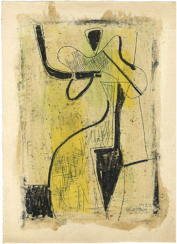 豊田一男 油彩画 0号 真作豊田一男 油彩画 華北風景0号