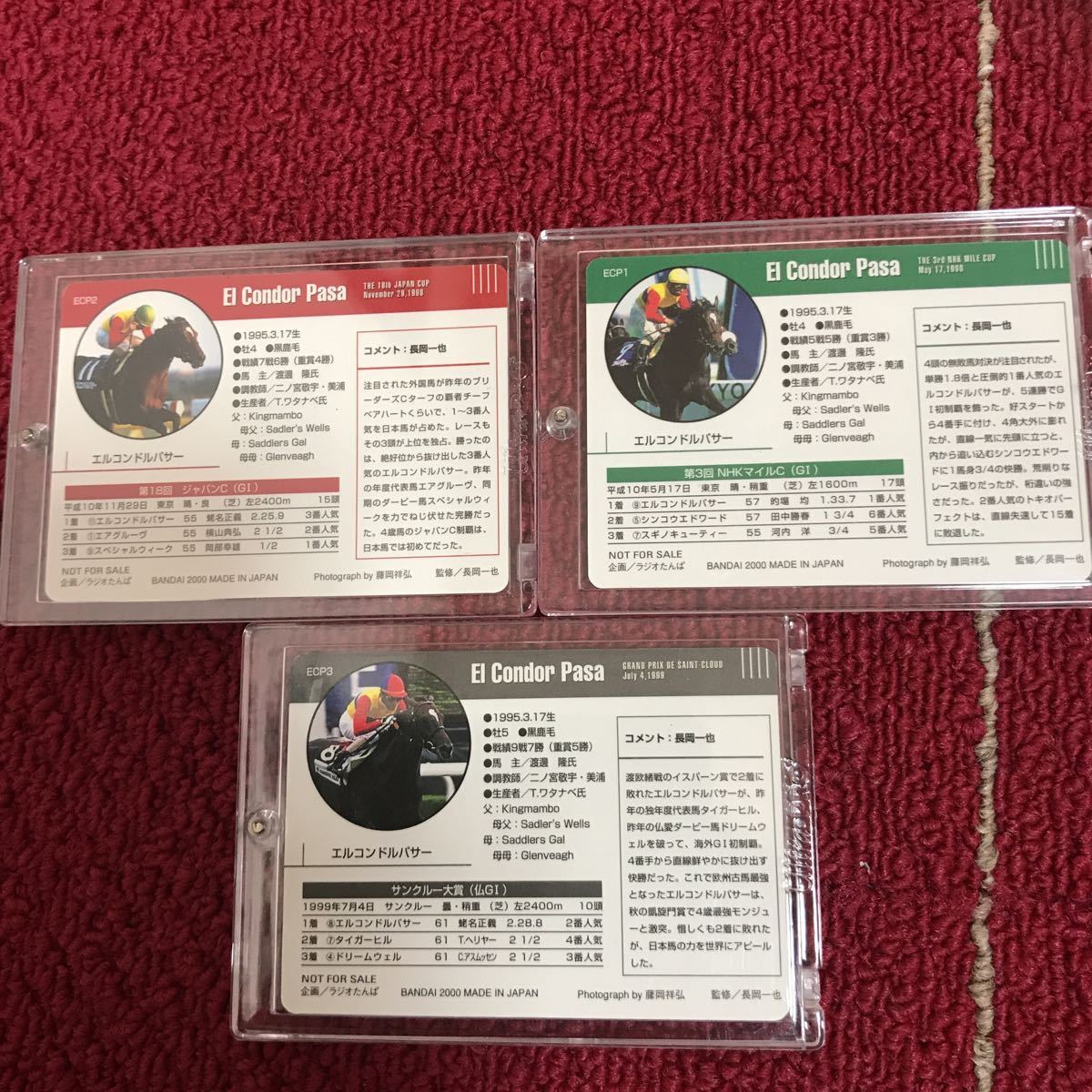 激レア サラブレッドカード99 エルコンドルパサー抽プレ メモリアル
