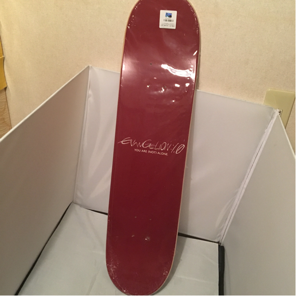 新品】店頭展示品 エヴァンゲリオン FTC スケートデッキ スケボー