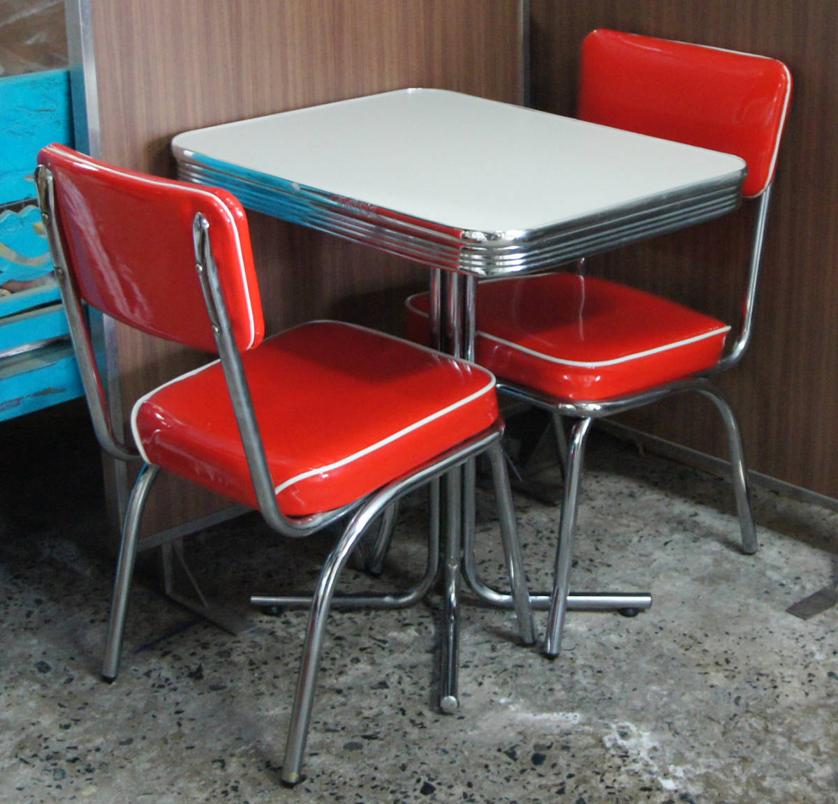 専用 アメリカンダイナー ヴィンテージ調 チェア 赤1 白 専用