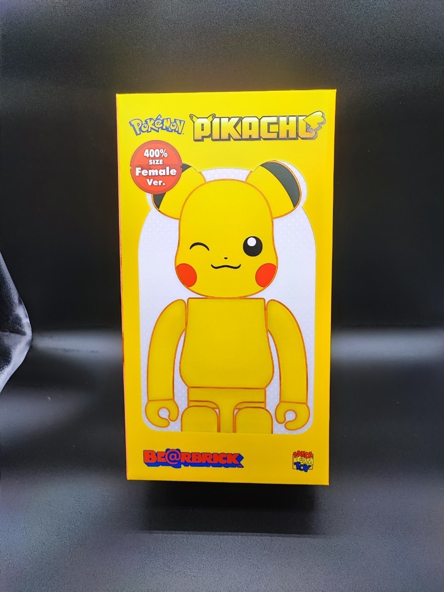 BE@RBRICK ピカチュウ Female Ver. 400％ BE@RBRICK ピカチュウ Female