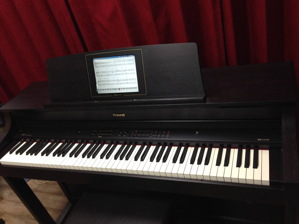 f200304-001I ローランド HPI-7F-RW 電子ピアノ 動作確認済み 12年製