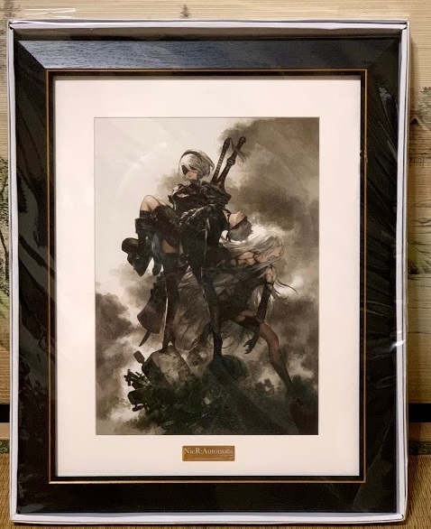 極貴重・直筆入り】ニーア NieR:Automata 複製原画「二人ノ過去ト