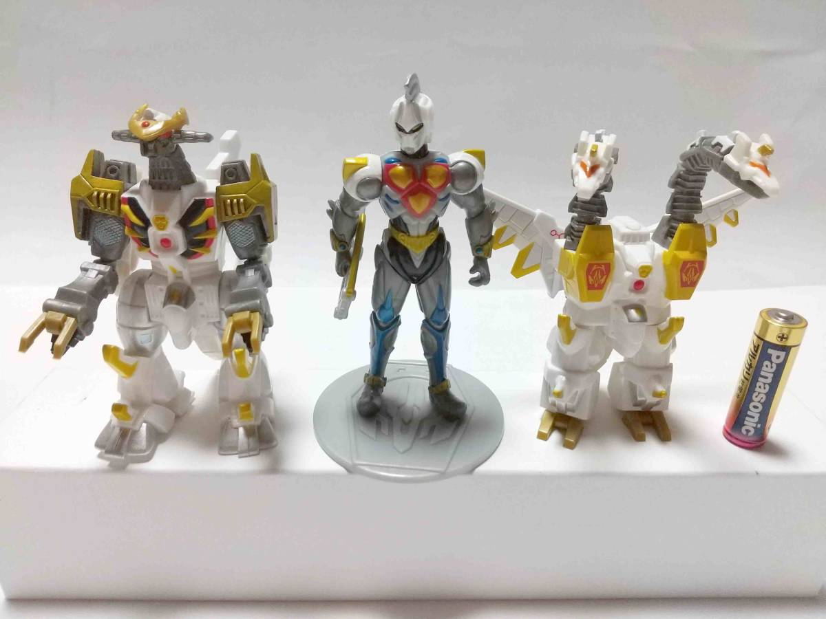 幻星神ジャスティライザー ジャスティカイザー3体 食玩 ガム カバヤの