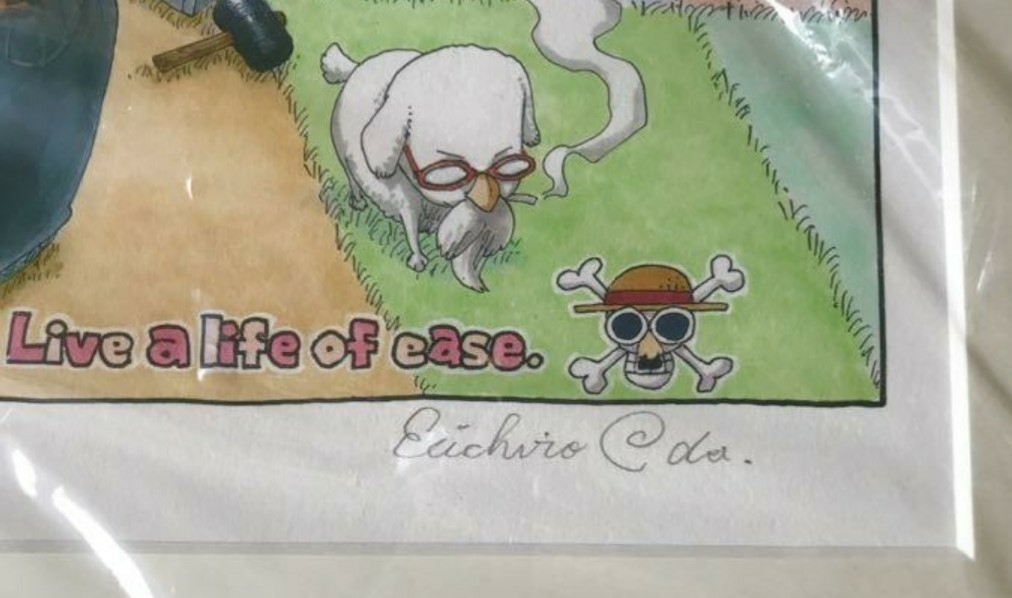 新品】【直筆サイン入り】100枚限定 シリアルナンバー入り ワンピース