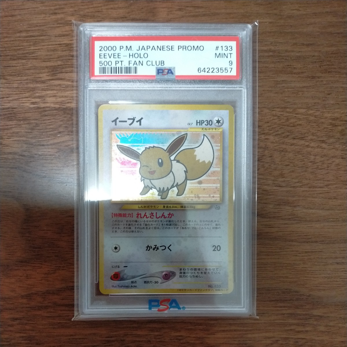 イーブイ_「ポケモンカードファンクラブ」 特製カード (500 ポイント