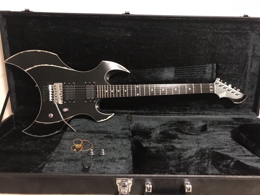 ESP AX-280 定価280,000円 専用ハードケース付きの落札情報詳細