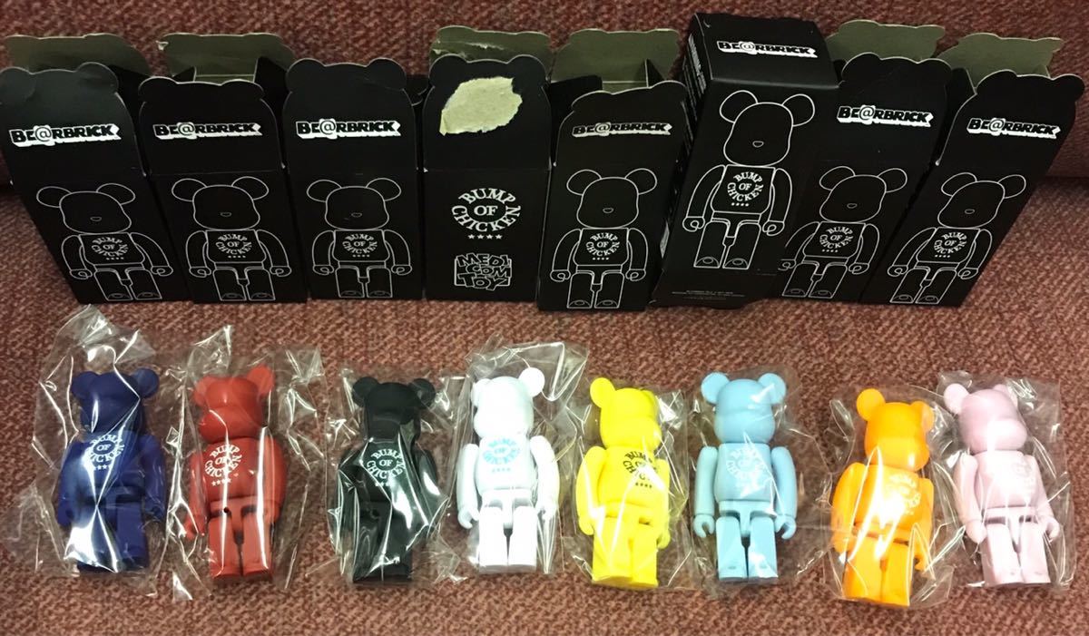 新品】BUMP OF CHICKEN バンプ バンプオブチキン ベアブリック 8体