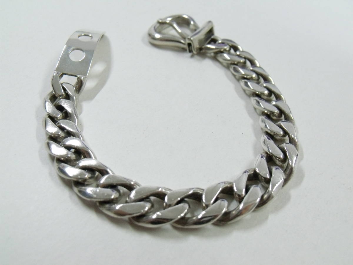 シルバー925 喜平チェーン クラシック ブレスレット ベルト バックル