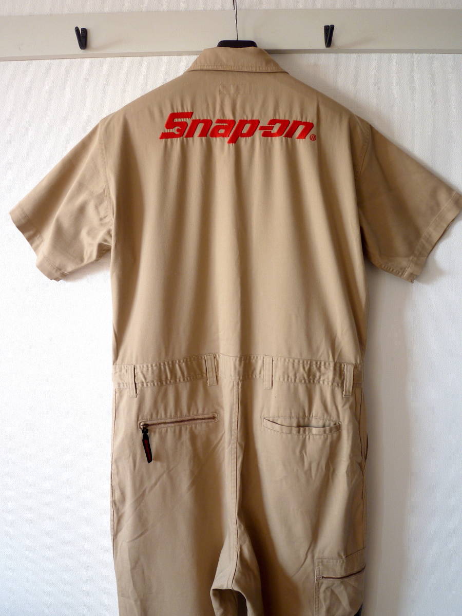 Snap-on ツナギ Lサイズ ベージュ新品 スナップオン スナップオン