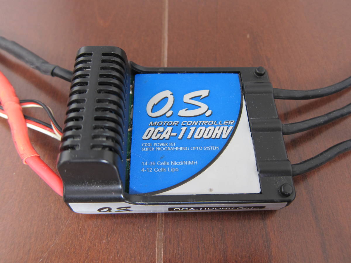 O.S. OCA-170HVブラシレスモーター専用ESC 飛行機用 OCA-170HV 小川