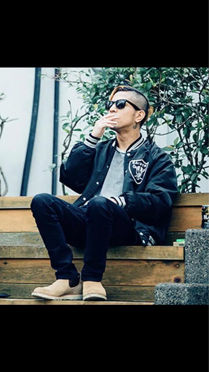 Kj着 90s ビンテージ レイダース スタジャン USA製 M Dragon Ash Kj 降