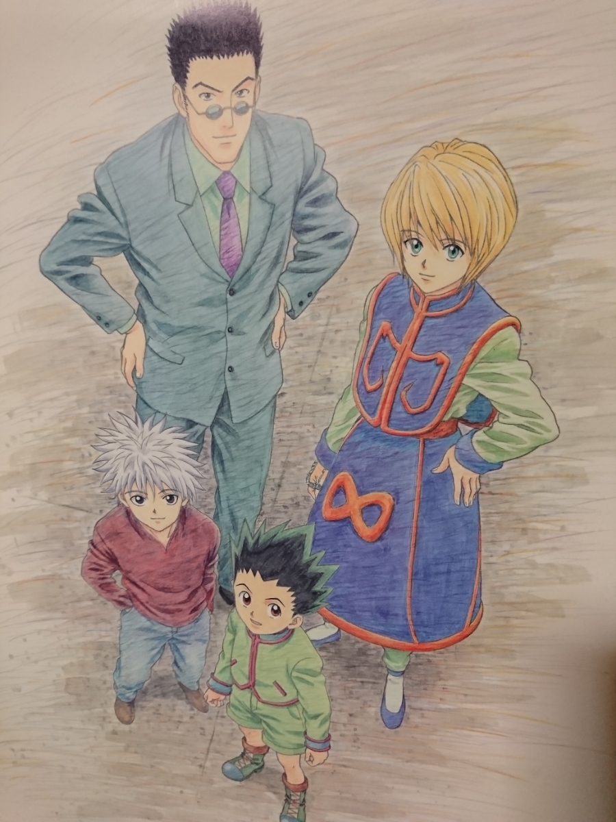 ハンター×ハンター【2003年 カレンダー】美麗イラスト☆当時物 希少の