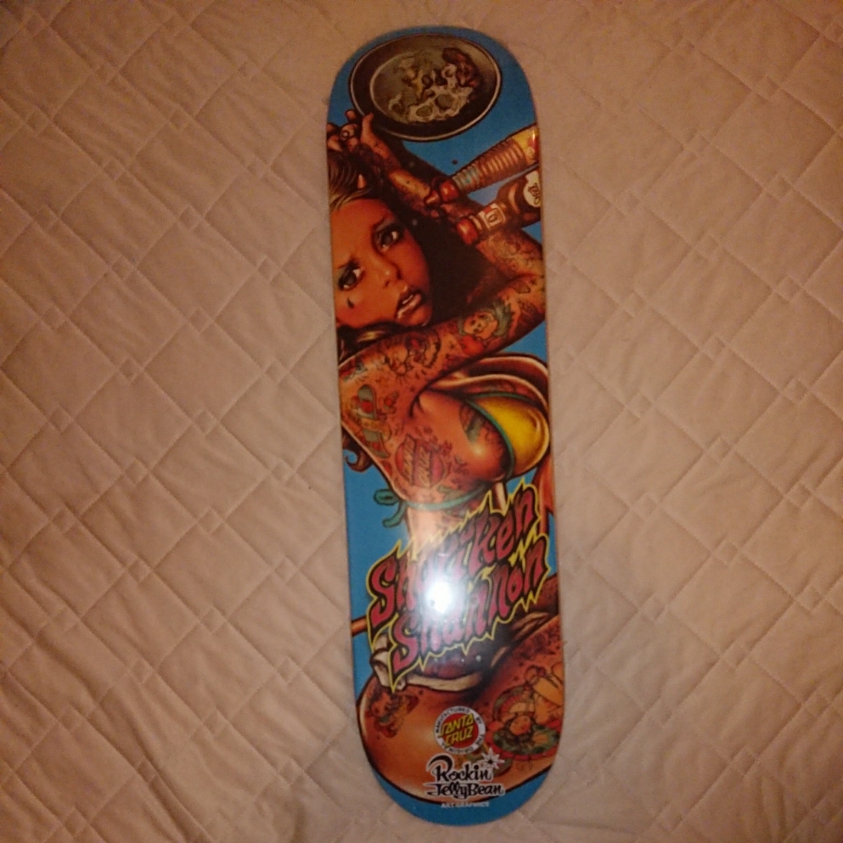 新品】サンタクルーズ スケボー【デッキ】ロッキンジェリービーン