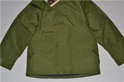 AUTHENTIC MARMOT X BETTER GORE TEX MEN'S MAMMOTH PARKA KHAKI GREEN