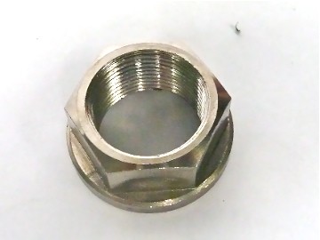 SUZUKI GSXR 750 GSXR750 1996 - 2010 REAR AXLE FLANGED NUT TITANIUM