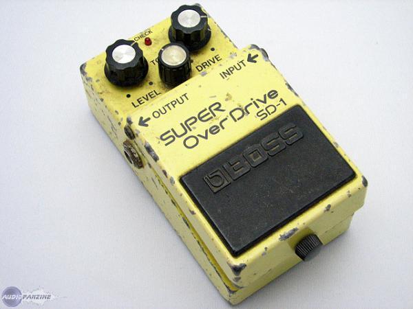 SD-1 SUPER OverDrive (Japan) Boss - Audiofanzine