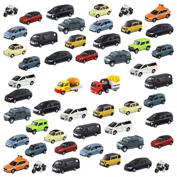 大迫力！ 圧巻のトミカ50台セットに新作登場 - 自動車情報誌「ベストカー」