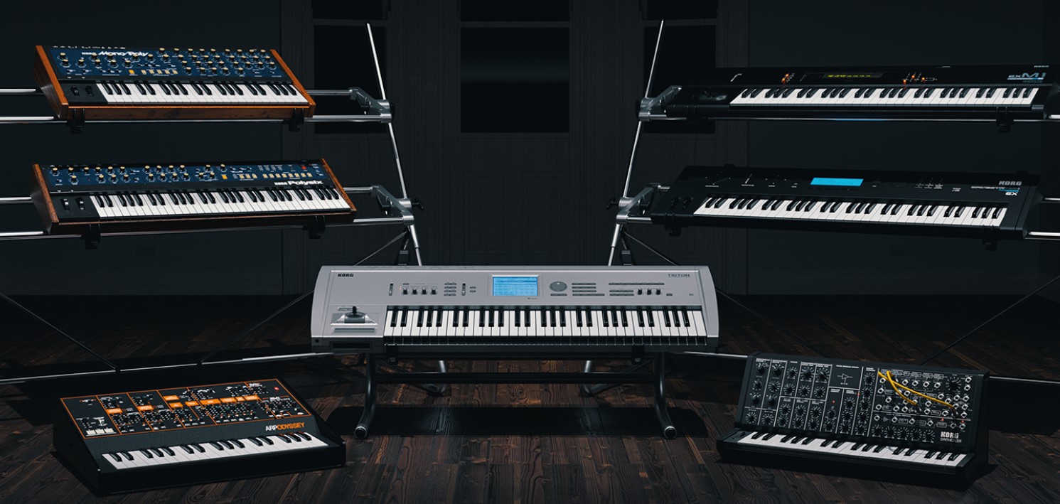 ついにゼロ年代初頭の名機Korg Tritonまでもがソフトウェアで復刻