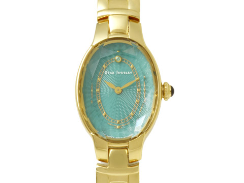 エコ ECO ジュエルウォッチ エメラルド ソーラー レディース 2SW0883