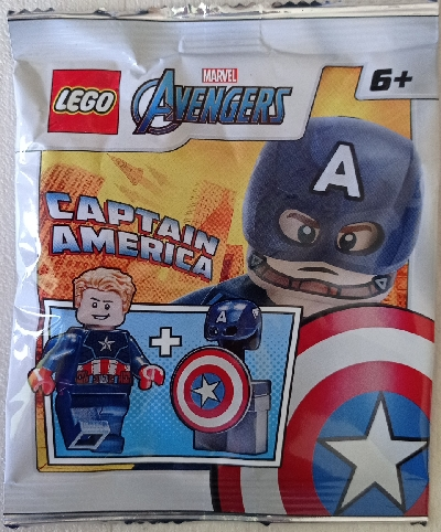 Captain America foil pack #1 : Set 242106-1 | BrickLink