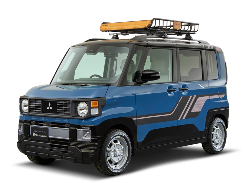 今年の三菱は「デリカ祭り」だ！ 11台のカスタムカーが競演 東京オート