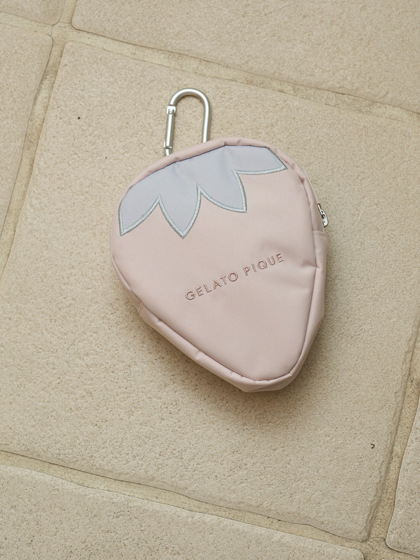 CAT&DOG】ストロベリーマナーポーチ(バッグ・ポーチ)｜ルームウェア