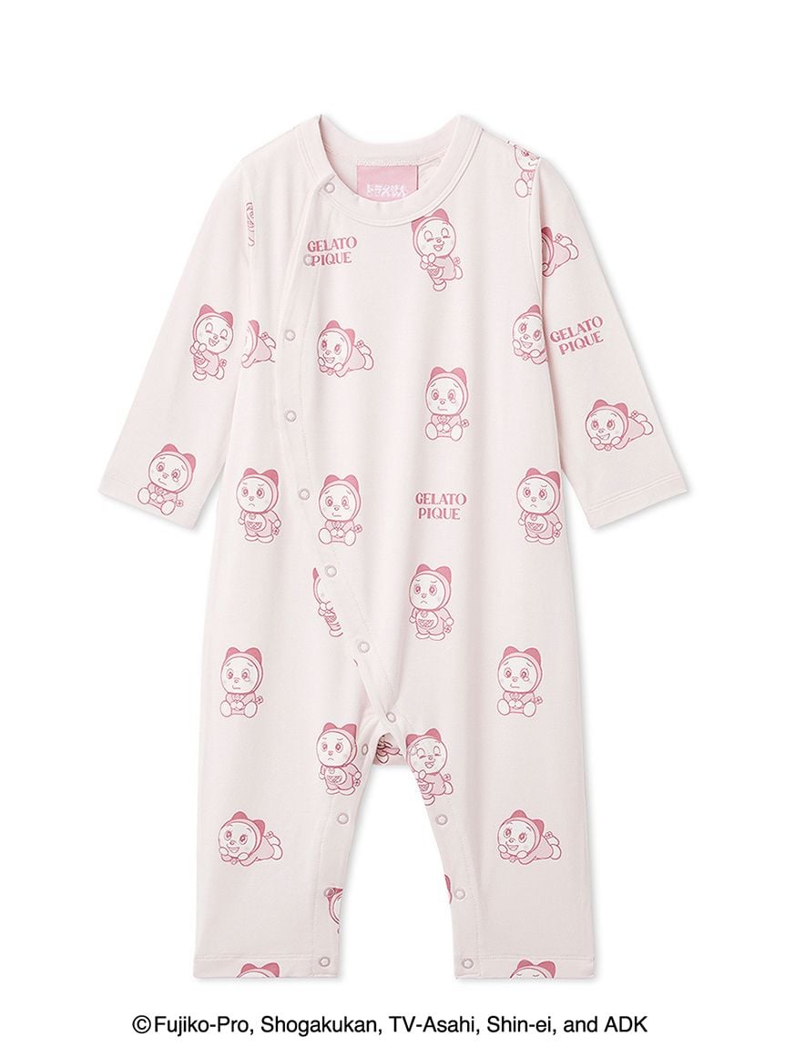 ドラえもん】【ベビー】総柄ロンパース(ロンパース)｜ルームウェア