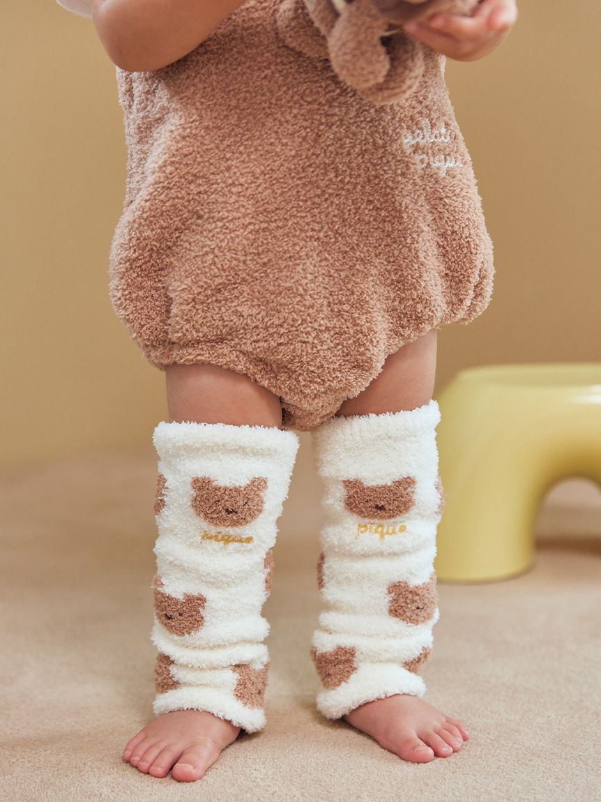 BABY】ベビモコはちみつベアロンパース(ロンパース)｜ルームウェア