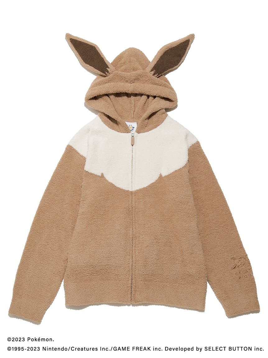 ポケモンスリープ】【メンズ】ベビモコ イーブイ パーカ＆ハーフパンツ