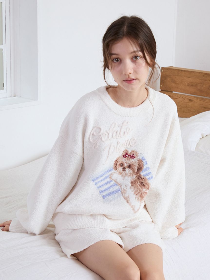 ONLINE限定】シーズージャガードプルオーバー＆ベビモコショートパンツ