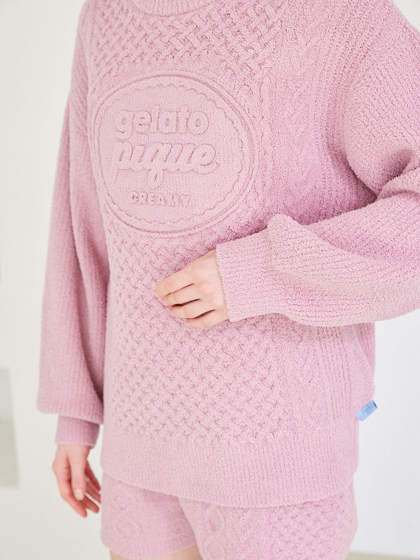 アランプルオーバー(ニットプルオーバー)｜ルームウェア・パジャマ通販