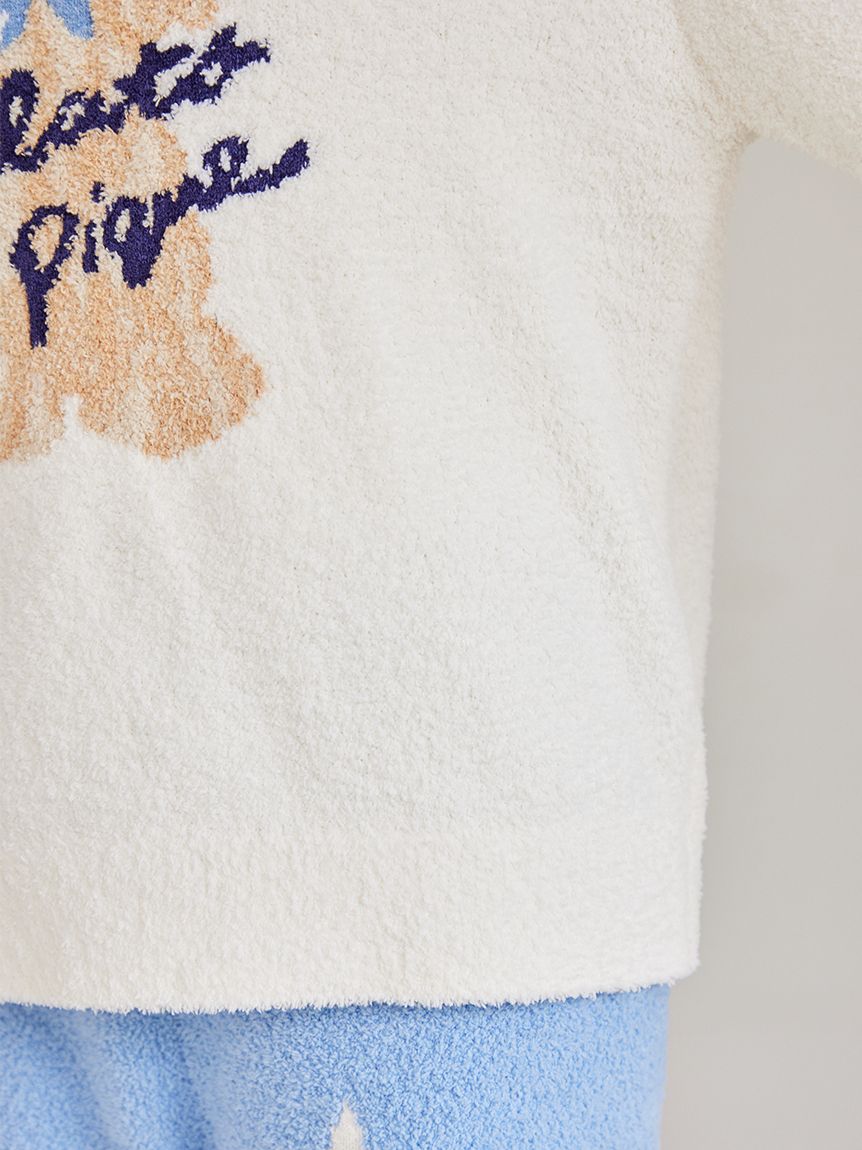 スカーフDOG ジャガードプルオーバー(ニットプルオーバー)｜ルーム