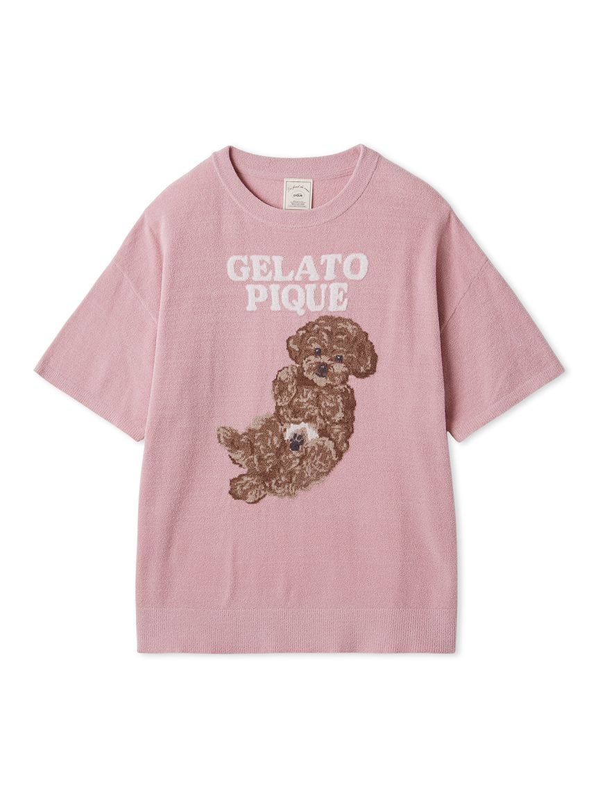 ONLINE限定カラーあり】ドッグジャガードプルオーバー(ニットプル