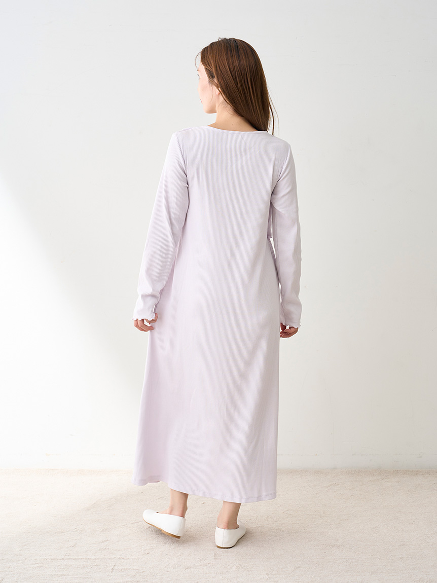 マタニティリブワンピース(ワンピース)｜ルームウェア・パジャマ通販の