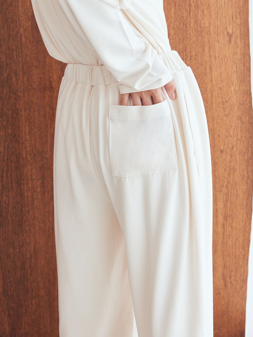 レーヨンロゴロングパンツ(ロングパンツ)｜ルームウェア・パジャマ通販