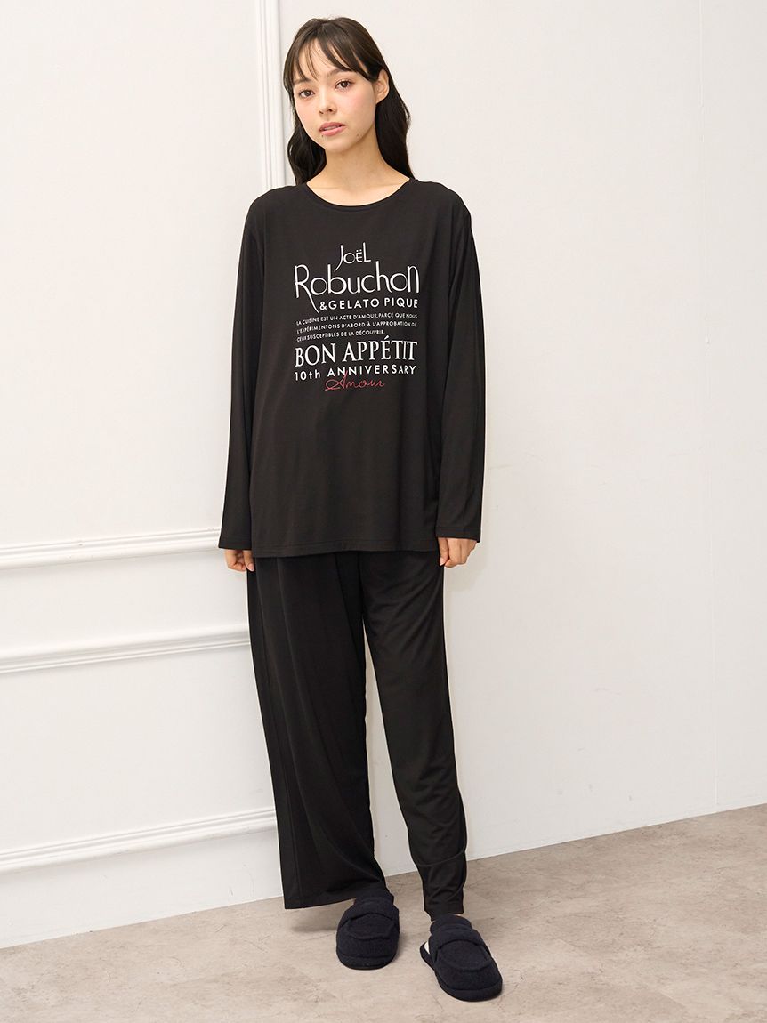 JOEL ROBUCHON】ワンポイントロンT(カットソー・Tシャツ)｜ルーム