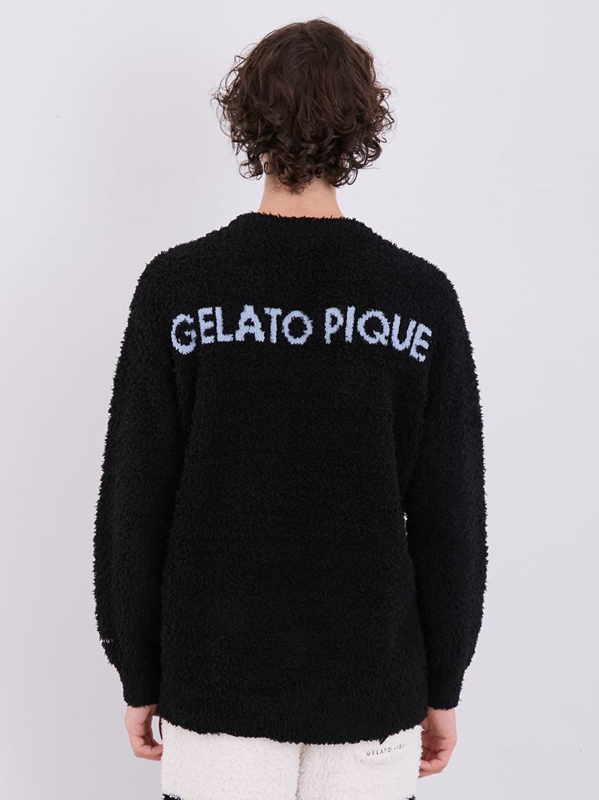 WILDSIDE】【UNISEX】ジェラートベアジャガードプルオーバー(トップス