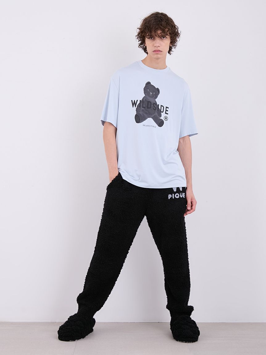 WILDSIDE】【UNISEX】ベアモチーフTシャツ(トップス)｜ルームウェア