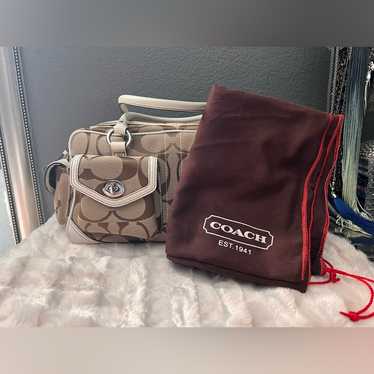 Coach gallery pocket satchel - Gem