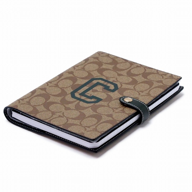 コーチ COACH ブックカバー ノートカバー メンズ ノートブック ノート