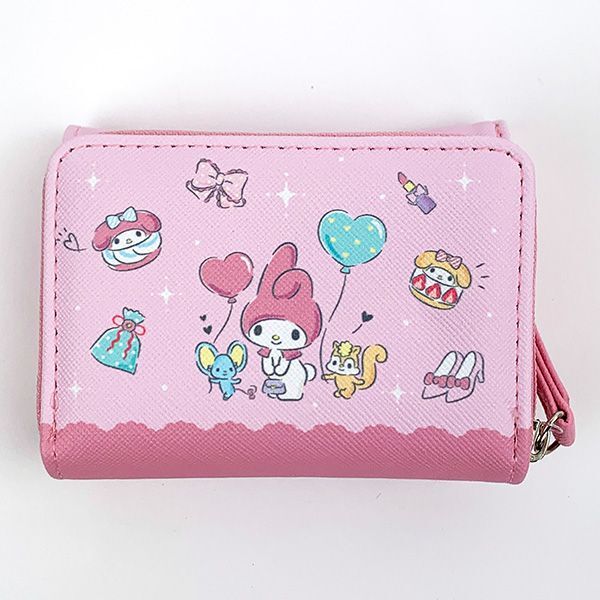 サンリオ マイメロディ ミニ財布 ウォレット コンパクト ピンク