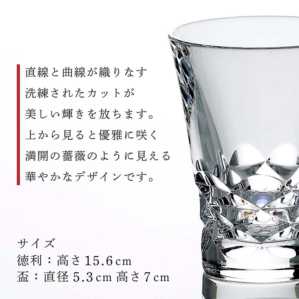 Baccarat バカラ スウィング 徳利＆盃 2客 セット 名入れ彫刻代込み 名