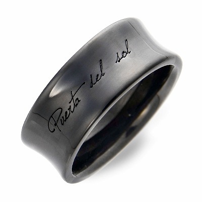 PUERTA DEL SOL プエルタデルソル シルバー リング 指輪 ブラック 彼氏