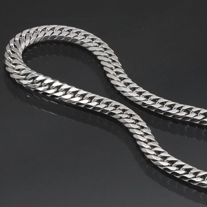 シルバー 喜平ブレスレット 6面ダブル 六面 シルバー925 13g-20cm 喜平