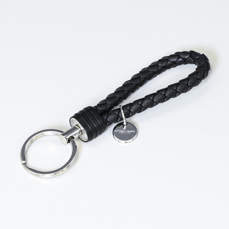 名入れ無料】 ボッテガヴェネタ BOTTEGA VENETA キーリング