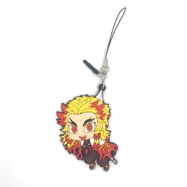 鬼滅の刃 煉獄 煉獄杏寿郎つままれストラップ チャーム イヤホン
