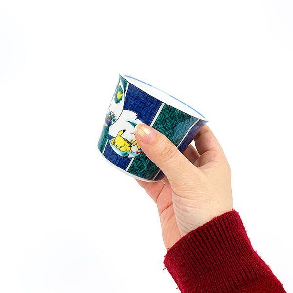 ポケットモンスター ピカチュウ 九谷焼そばちょこ 小紋間取草花図 食器