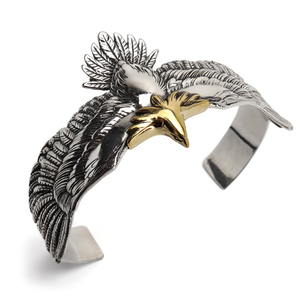 BFF ブランド イーグルバングル シルバー925 ネイティブ インディアン