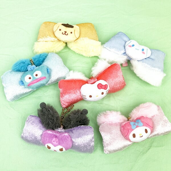 サンリオ ふわみみリボン バッグチャーム クロミ キーホルダー